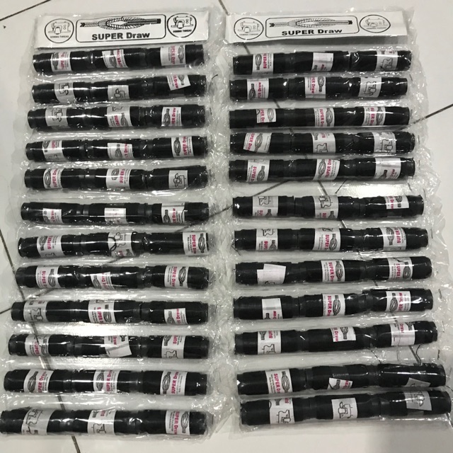 Benang jahit hitam /36pcs