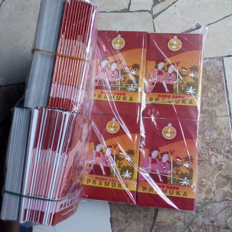 Buku saku pramuka coklat 1 biji