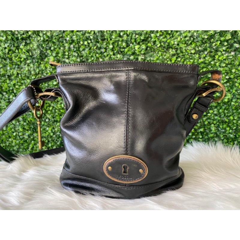 Tas sling kulman PL FossillL Preloved