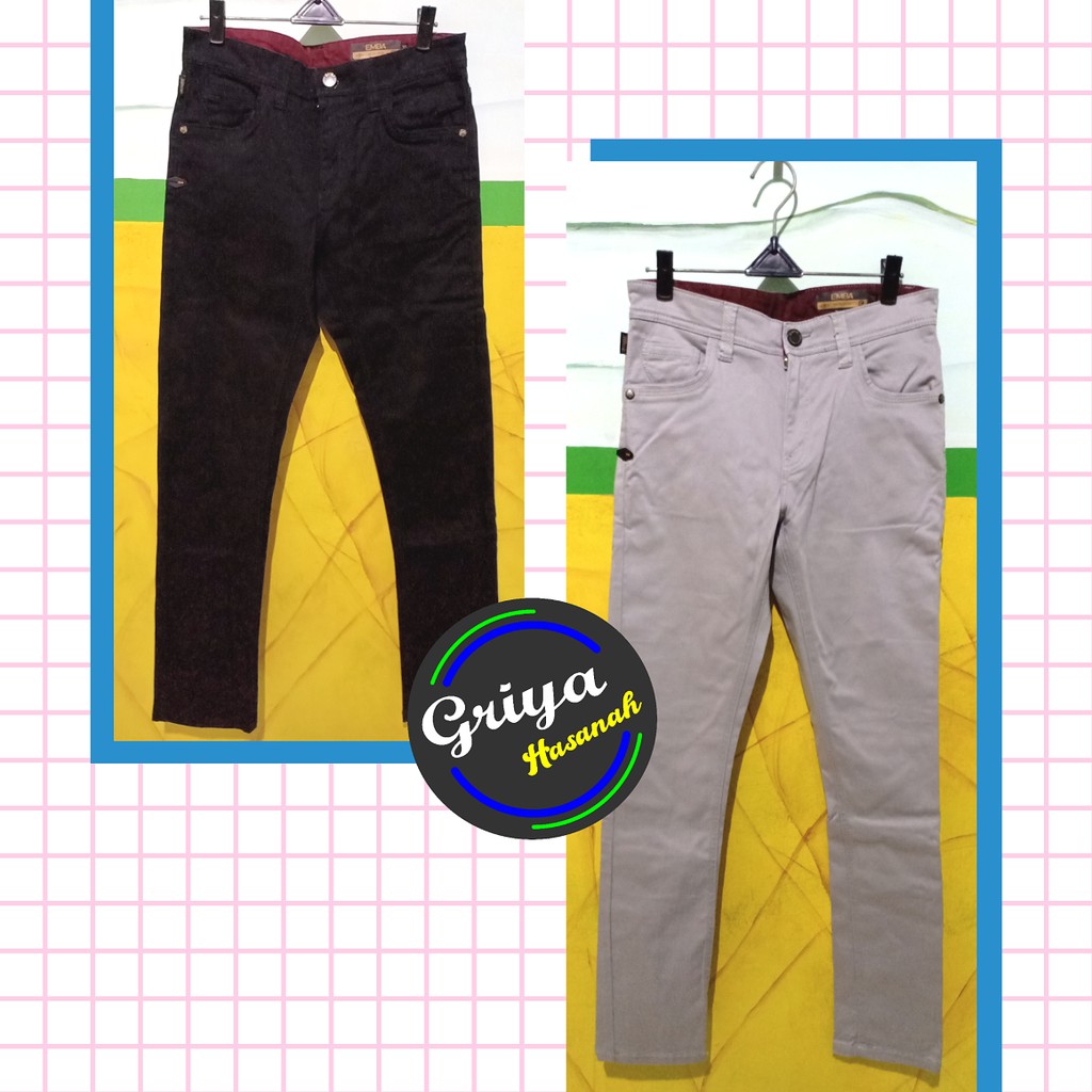 Celana Panjang pria Emba Original Size 30