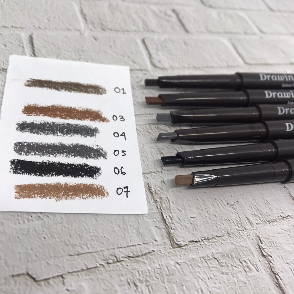 [+Brush] DNM AUTOMATIC DRAWING EYEBROW PENCIL + BRUSH / DNM PENSIL