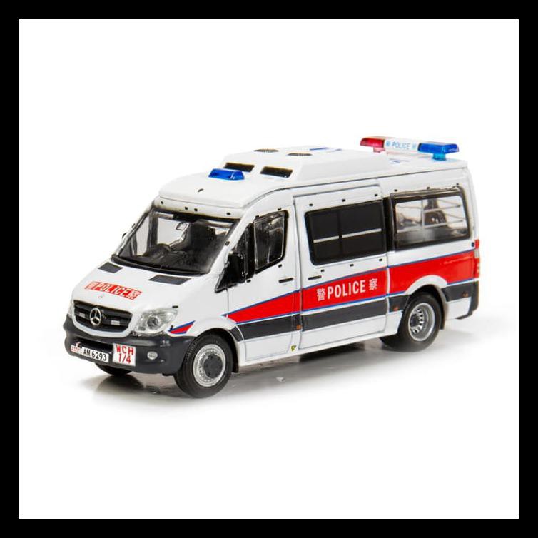 Tiny Diecast 164 Mercedes-Benz Sprinter Facelift Hk Police Wan Chai Terlaris