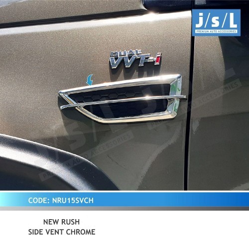 side vent new rush 2015 chrome | kikim