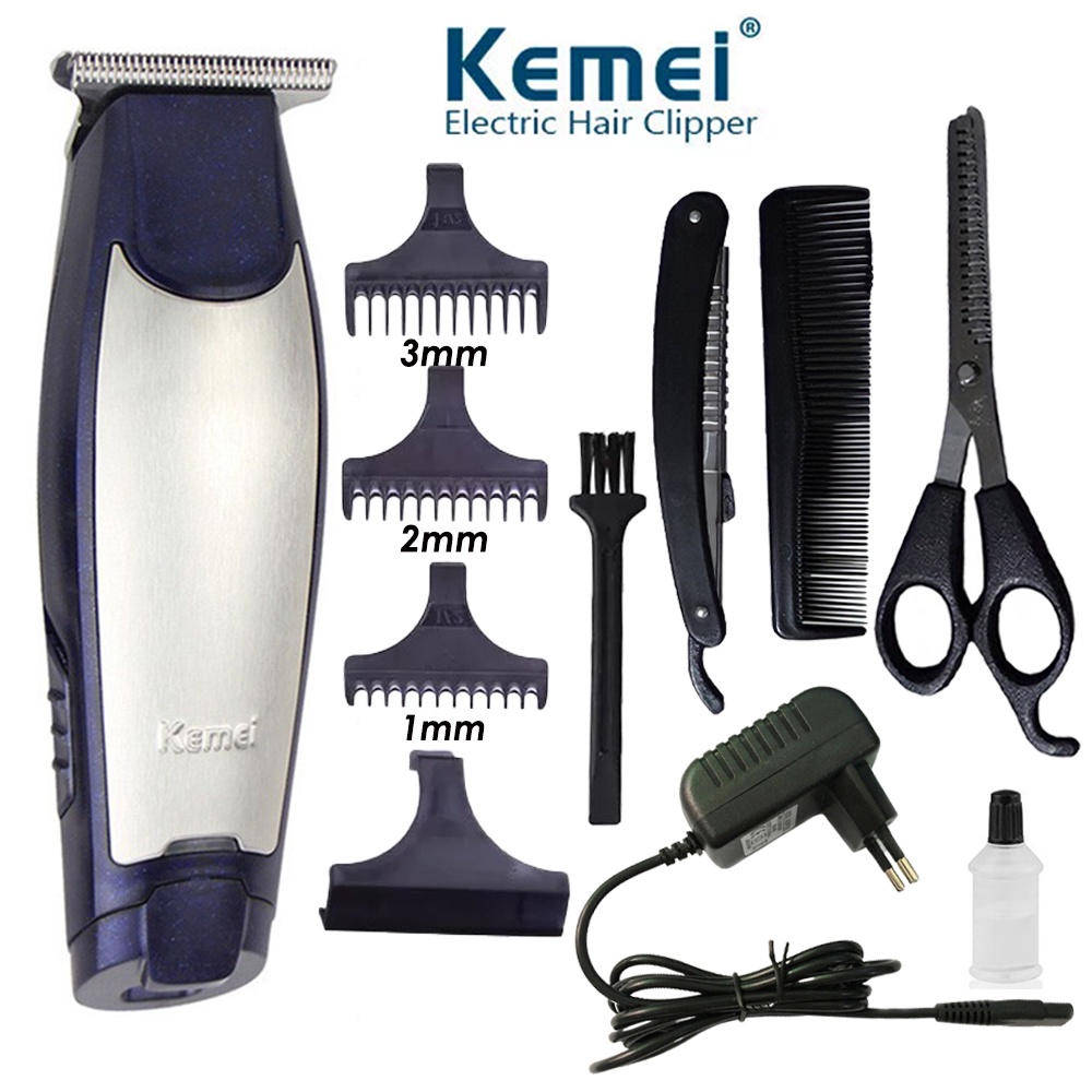 Detailer Kemei KM-9163 KM-5021 Alat Cukur Luxury Hair Clipper Portable Profesional Barber