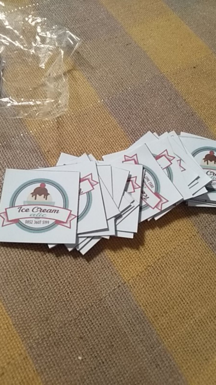 Label Stiker Untuk Toples Kue, Minuman,dll (minim 200 Pcs)