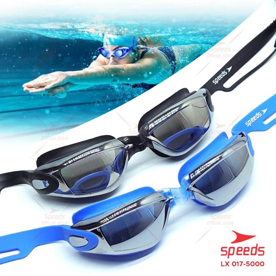 Kacamata Renang dewasa Goggles Antifog &amp; UV Shield LX 5000