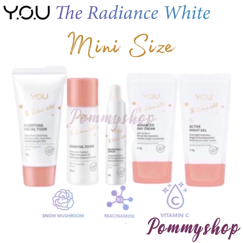 The Radiance White Nourishing + Serum 5ml / Tester