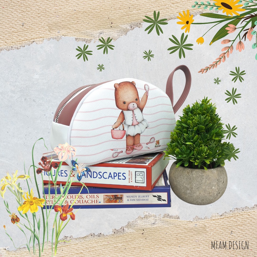 

Pencil Case Kids Girl Bear