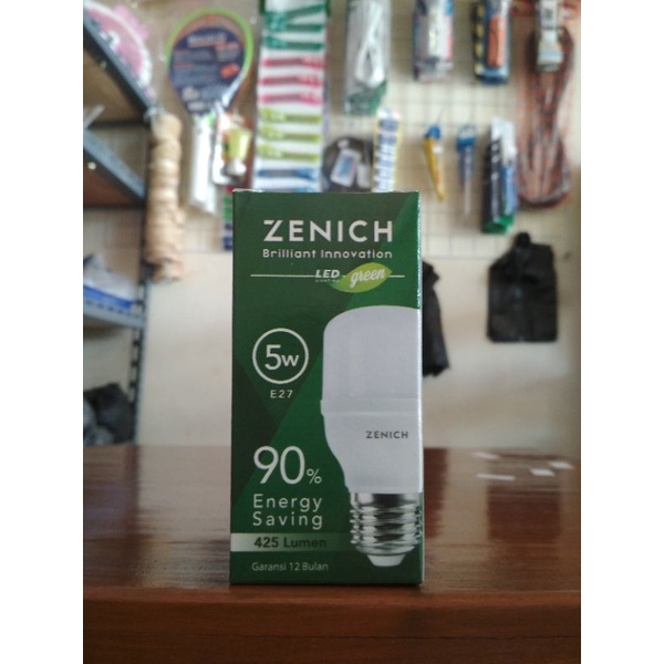 Lampu Garansi 1 tahun Zenich 5W