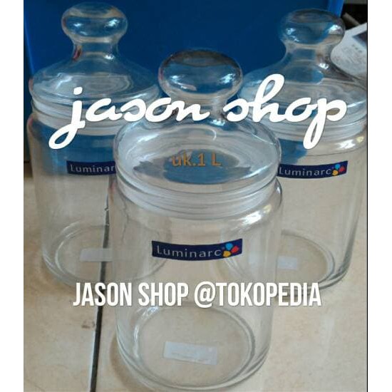 Toples kaca Luminarc Polos uk.1 L/Toples Luminarc Club polos 1 L