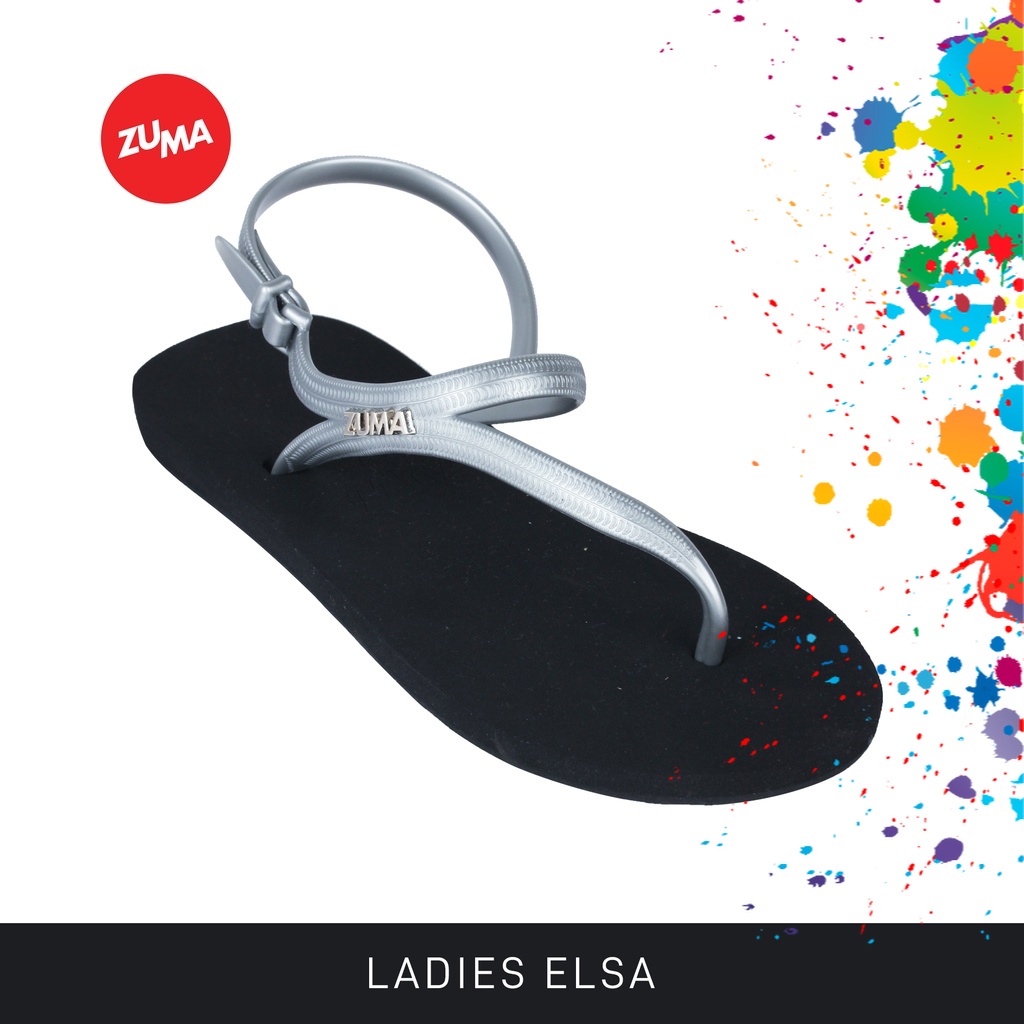 Zuma New Ladies Elsa 8 - Silver Black