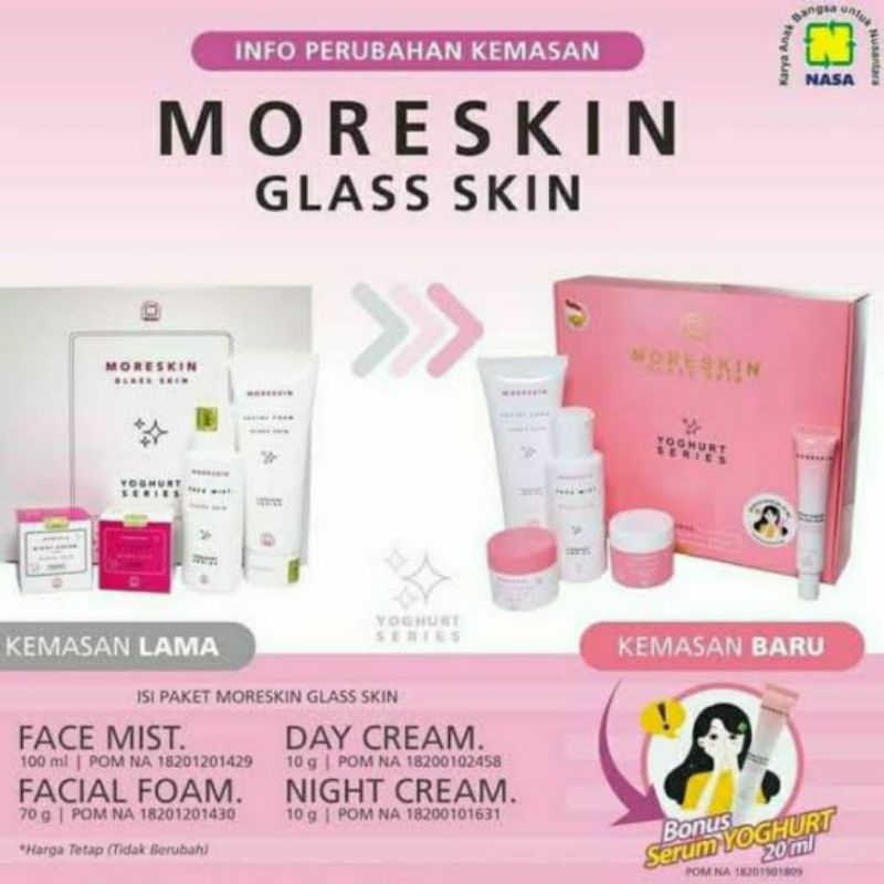 MORESKIN GLASKIN PAKET -  GLASKIN