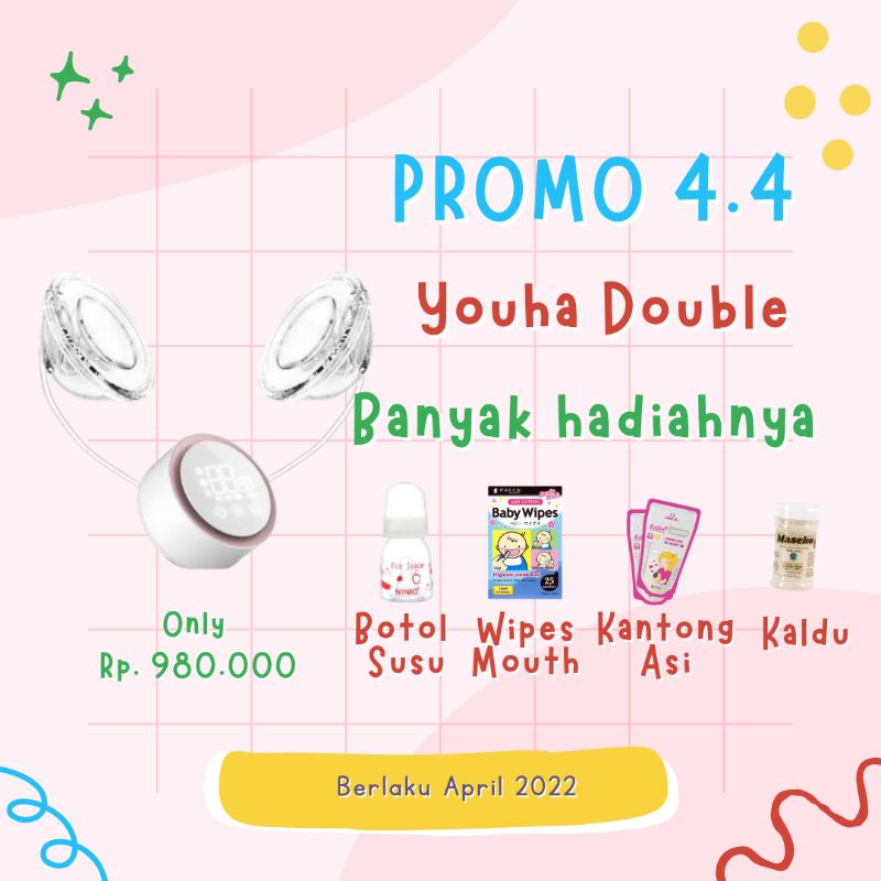 Youha Double Seri Yh5020 / Pompa Asi / Pompa Handsfree