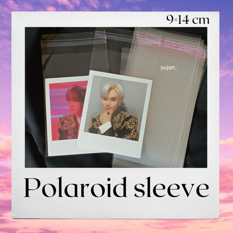 

Sharing Polaroid Sleeve 9×14 cm satuan #CHECKWAVE#