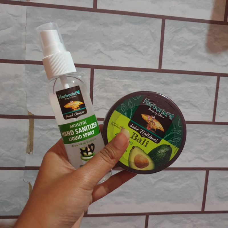 Lulur Herborist dan handsanitizer herborist (Paket Hemat)