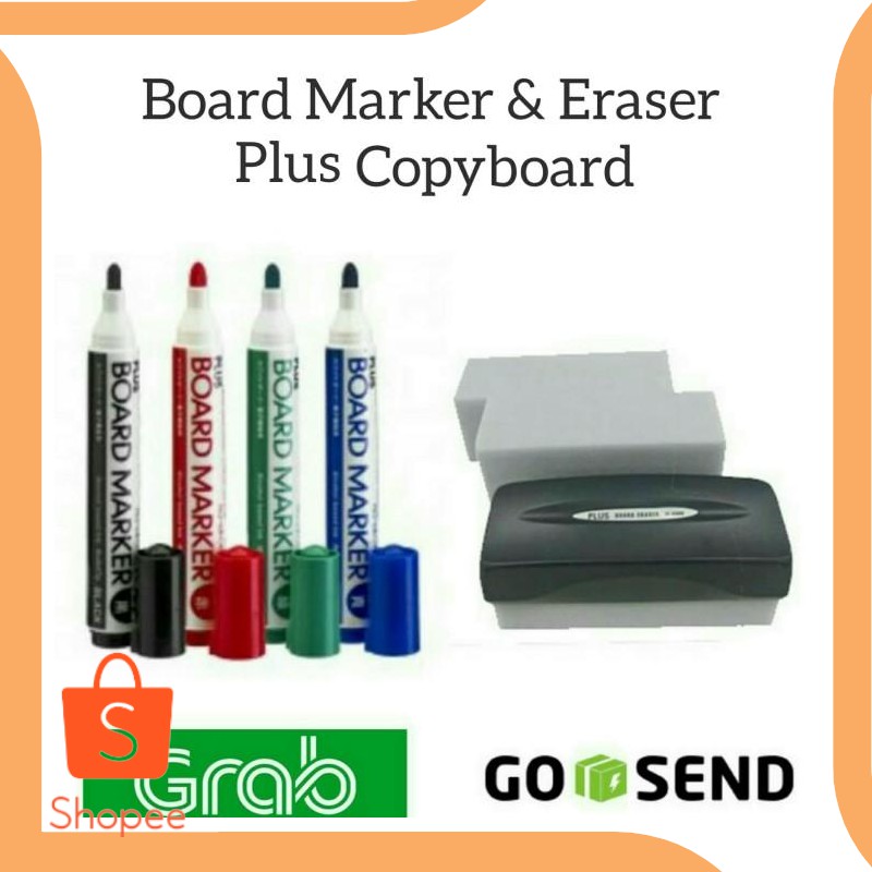 

Jual tools n parts PROMO PAKET Board Marker dan Eraser PLUS Copyboard - Spi Murah