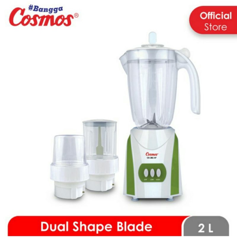 Blender Plastik Cosmos CB 282 AP Anti Pecah 2 Liter Blender Cosmos 282AP Blender Plastik