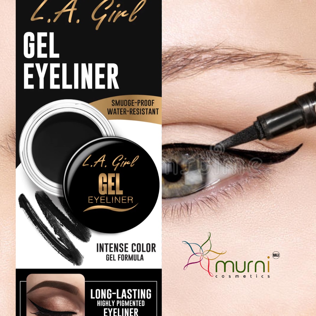 L.A. GIRL GEL EYELINER GEL731 JET BLACK