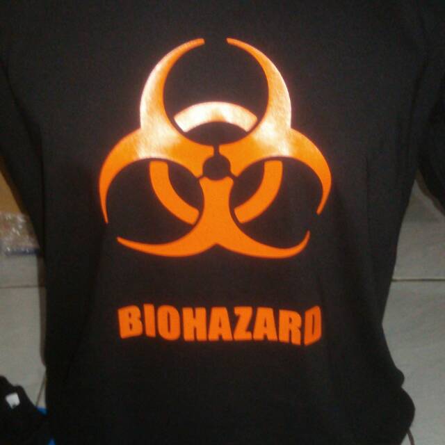 T-Shirt Black custom BIOHAZARD