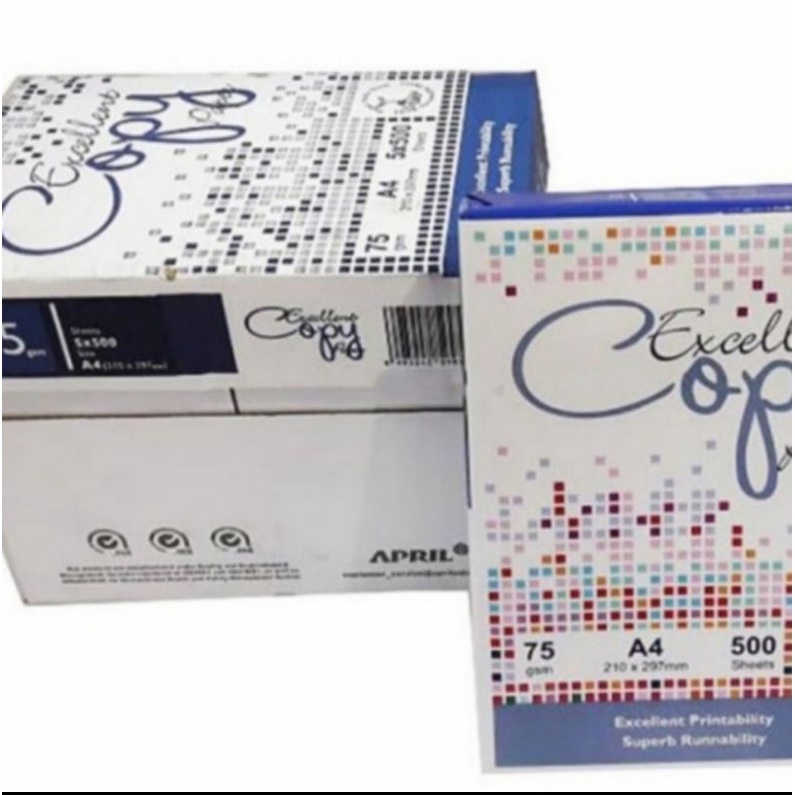 Kertas HVS A4 75 gram Excellent Copy Paper