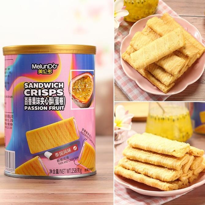 

Sandwich passion fruit Roll egg/