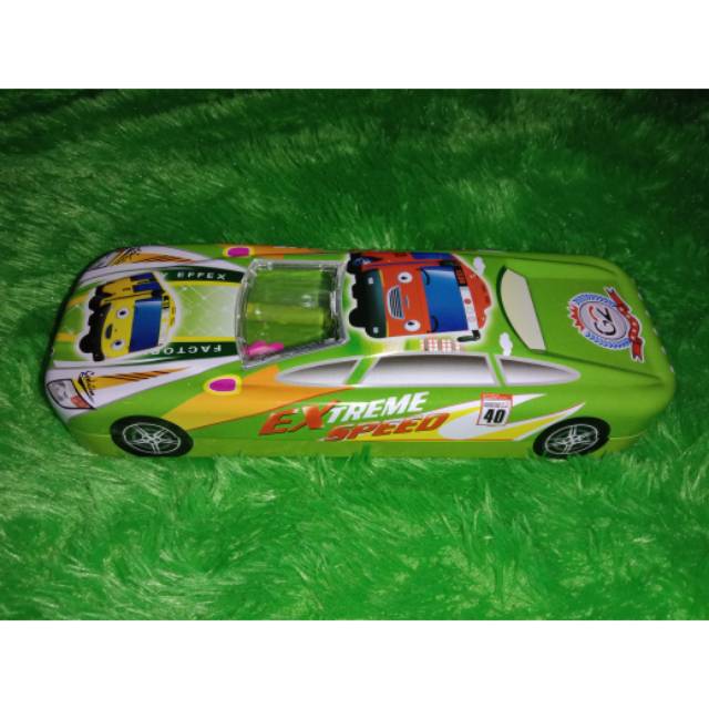 

Tepak Pensil/Kotak Pensil/Pencil Box/Perlengkapan Alat Tulis Tayo Hijau