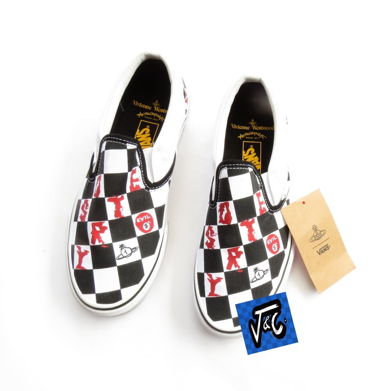 vivienne westwood slip on vans