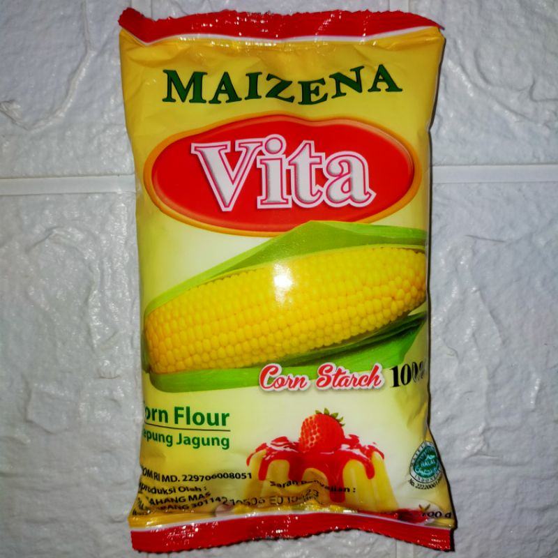 

VITA TEPUNG MAIZENA TEPUNG JAGUNG/CORN FLOUR 100g Warung Online