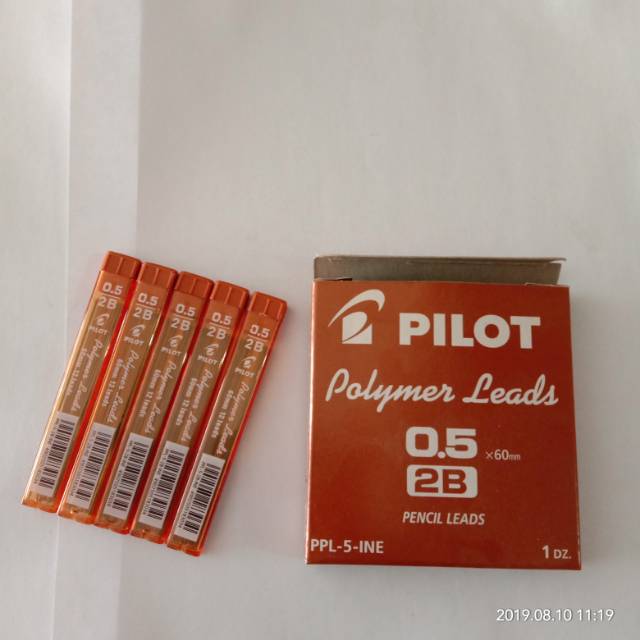 

Isi pensil mekanik 2b pilot
