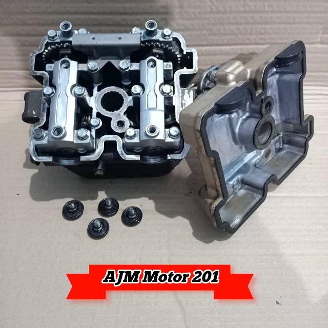 Blok cylinder head kop - block cilinder hed cop isi satria fu 150 - satria f150 original standar