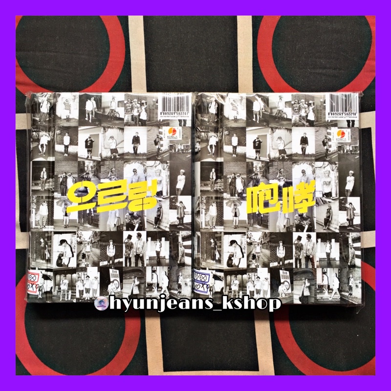 [READY STOCK] EXO The Repackage Album - XOXO : GROWL (Korean & Chinese Ver.)