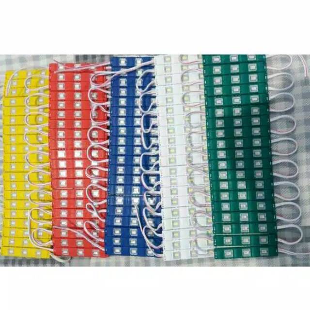 Modul led 5730 injeksi samsung waterproof dc 12v