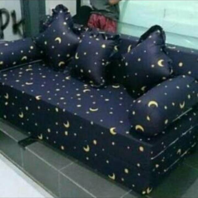 Sofabed inoac D23 ukuran 200x180x20 bergaransi 10th original Asli inoac D23