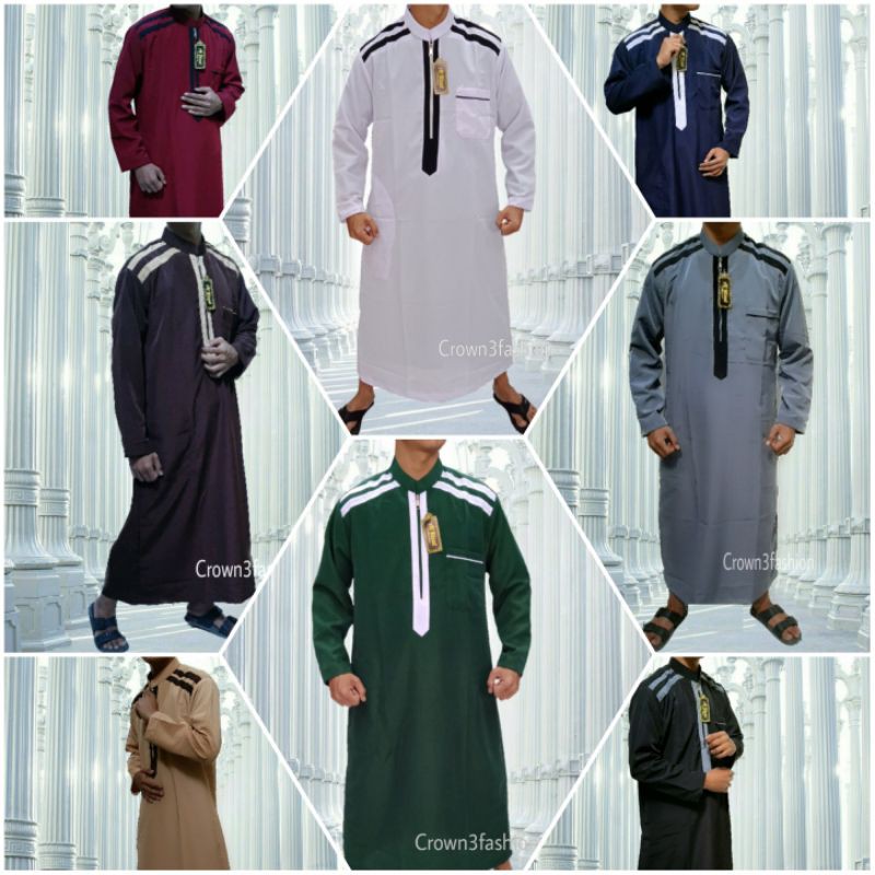 JUBAH PAKISTAN PRIA TERBARU / GAMIS PRIA BERKUALITAS *COD√