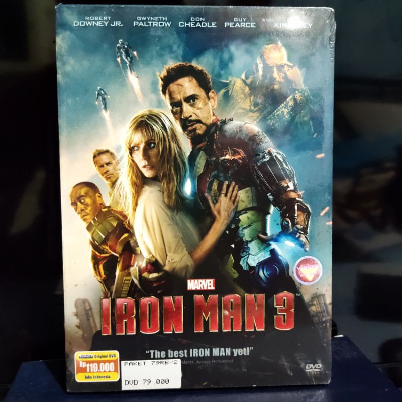 DVD Iron Man 3 ( Original Segel )