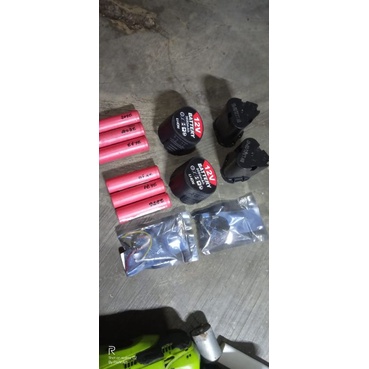 Batrai Bor 12V Bahan rakit 2,5Ah dn Riquesan