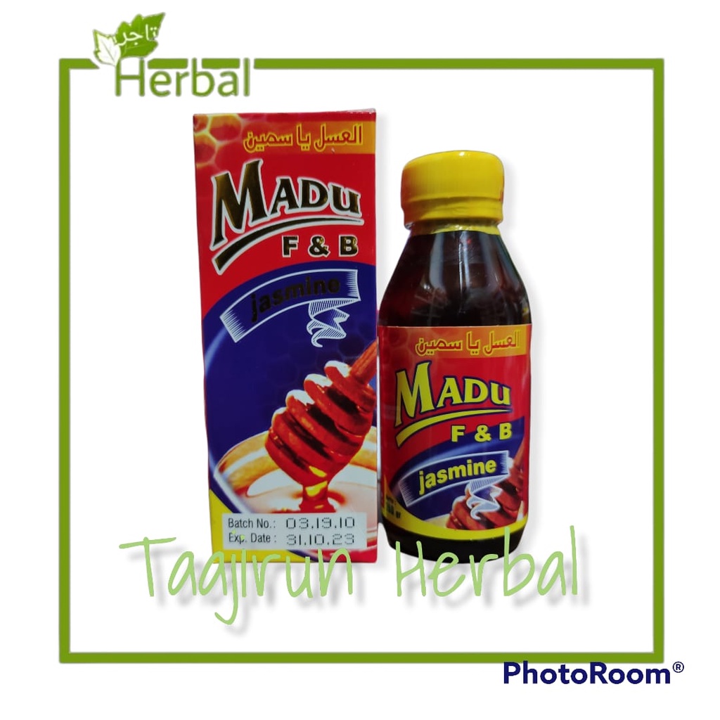 Madu F & B | Madu Flek dan Batuk | Madu F dan B Jasmine 150 gr ORIGINAL