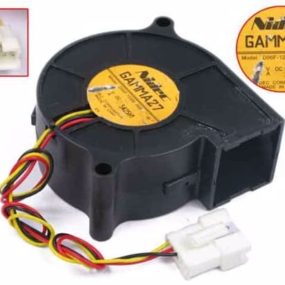 Fan Blower DC 12v Nidec D06F-12SM Server