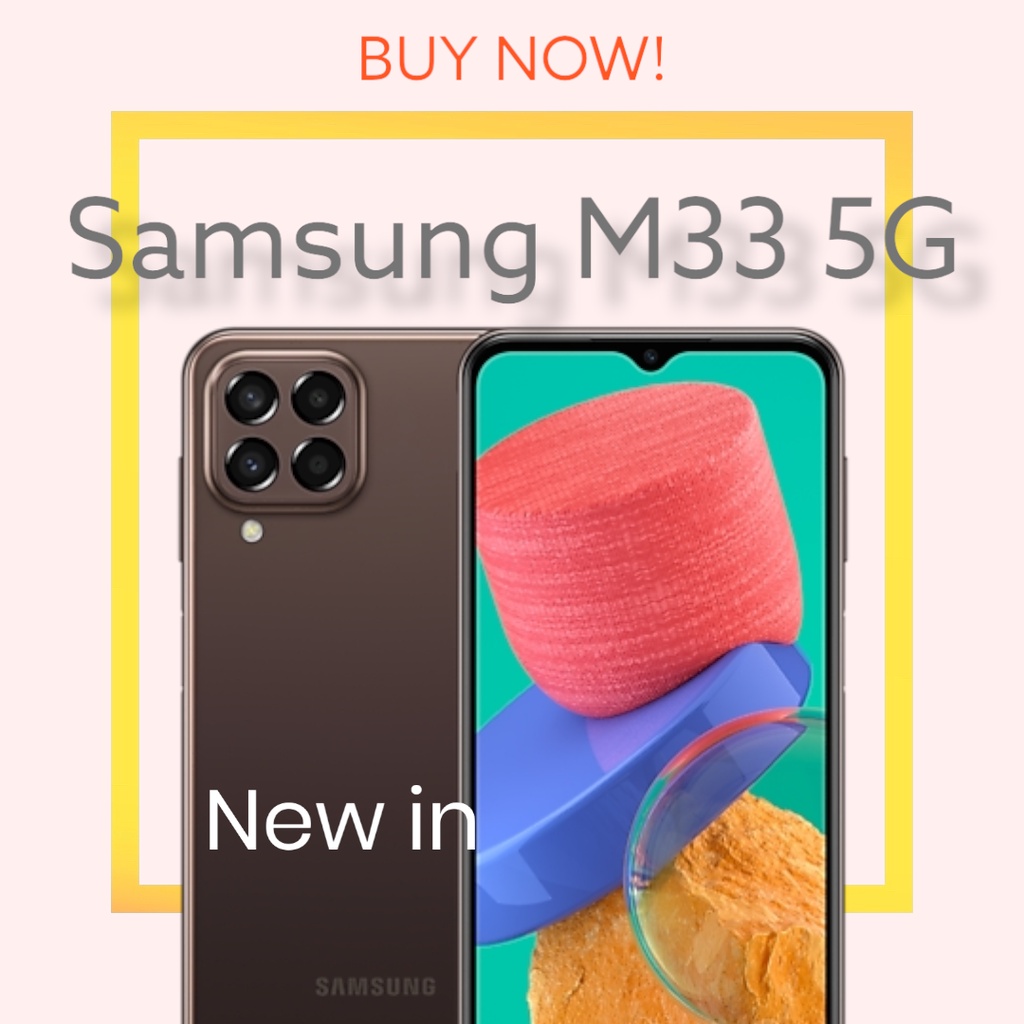 Samsung M33 5G Ram 8/128GB Garansi Resmi