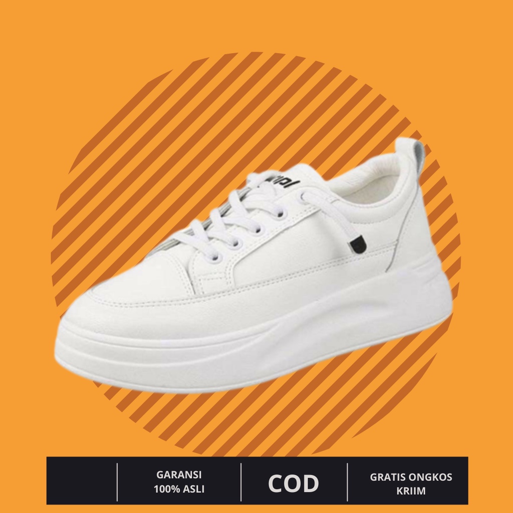 sepatu sneakers wanita/ sneakers putih / SEVEN_DAY