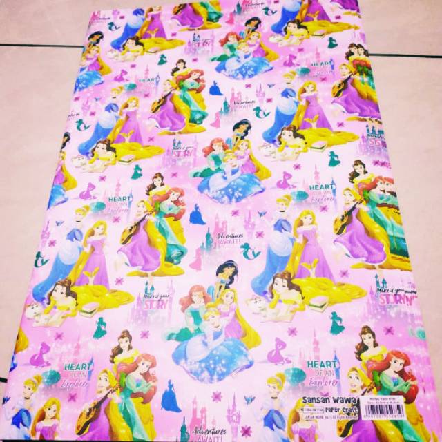 

Kertas Kado Sansan wawa Princess 5146