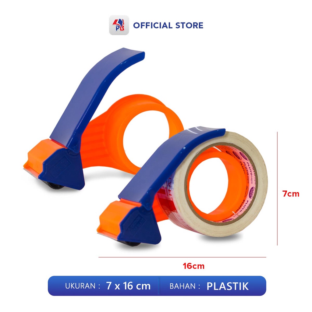 

Tape Dispenser Alat Potong Lakban Tape Cutter 2inc Lakban Mudah Digunakan - PBZ