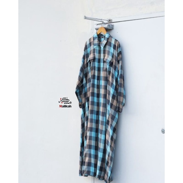 Gamis Amber Blue by Abaya Malikah