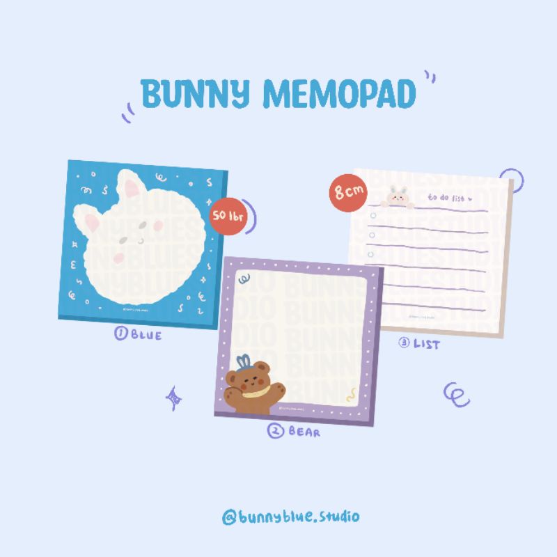 

Bunny Memopad