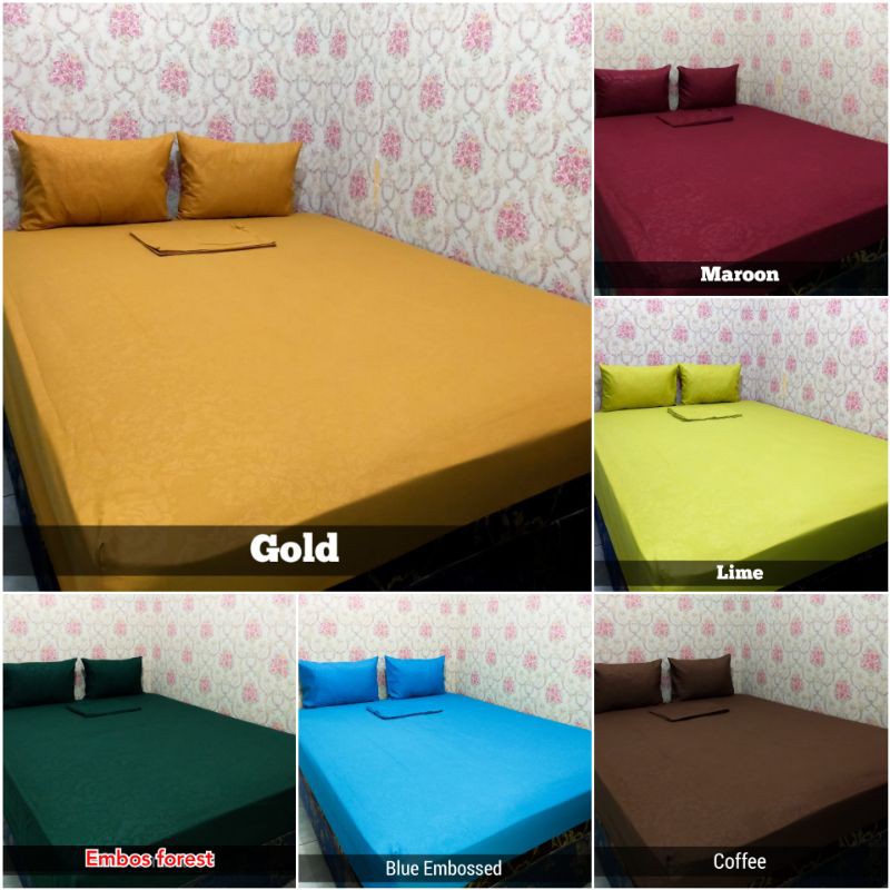 sprei home made embos polos// sprei homemade polos