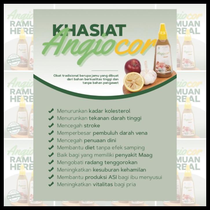 

DISKON TERBATAS !!! ANGIOCOR MINUMAN/JUS KESEHATAN JANTUNG TERLARIS