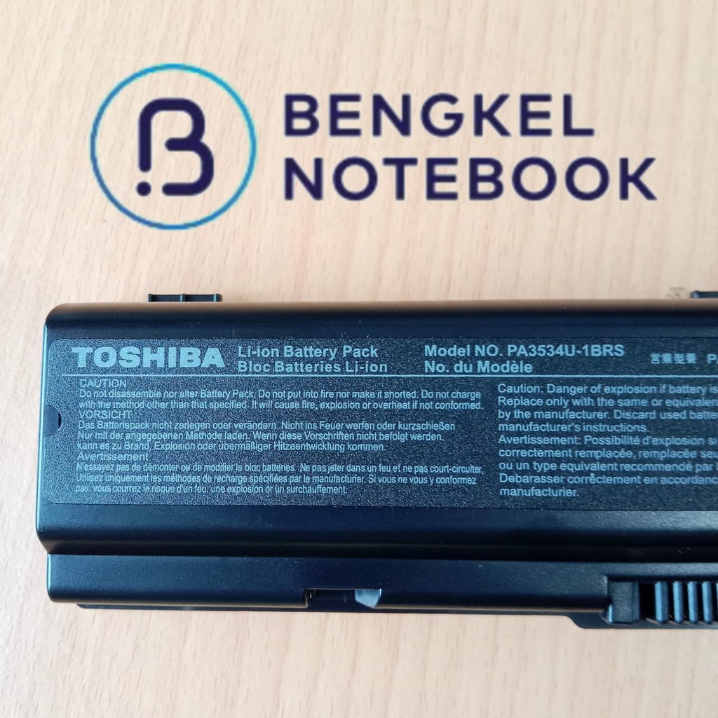 Baterai Laptop Toshiba PA3533U PA3534U PA3535U Satellite Pro A200 A210 L300 L305