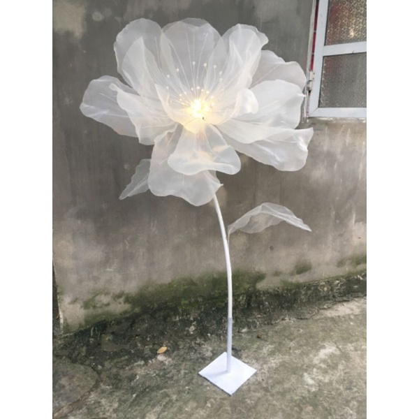 standing bunga lampu dekorasi pelaminan