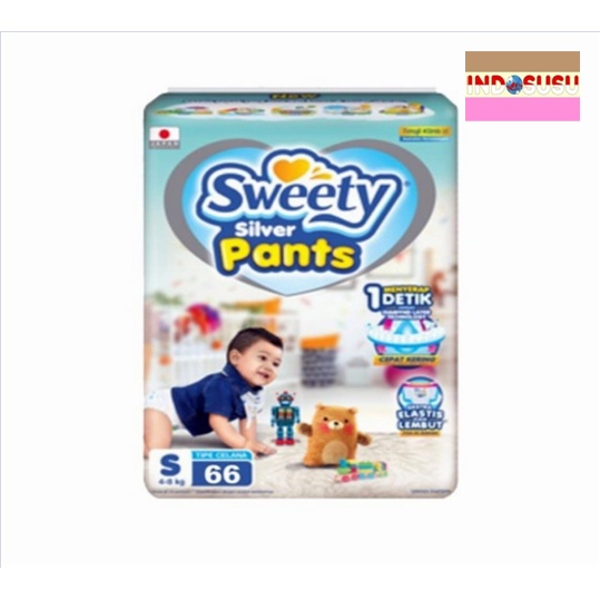 Sweety Silver Fit Pants S66 S 66