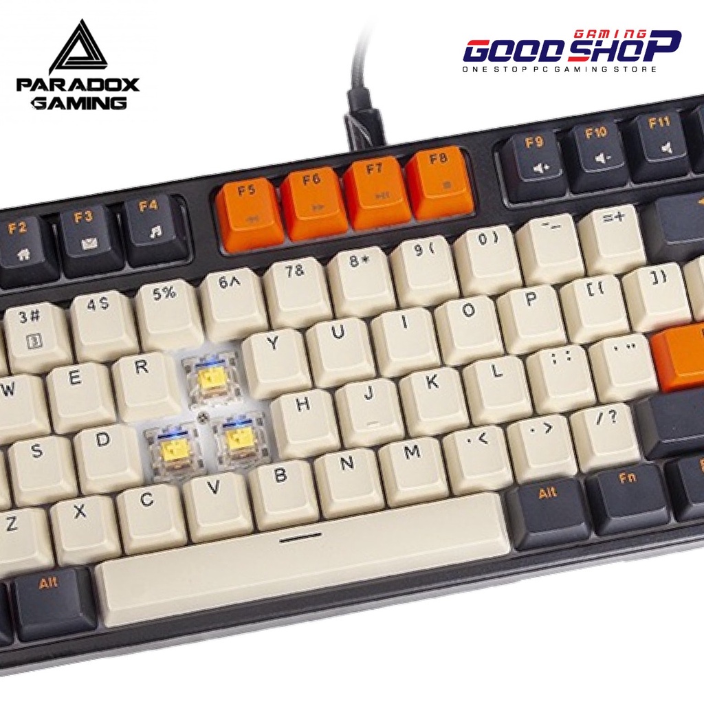 Paradox Gaming Ghost87 / Ghost 87 RGB Mechanical - Gaming Keyboard